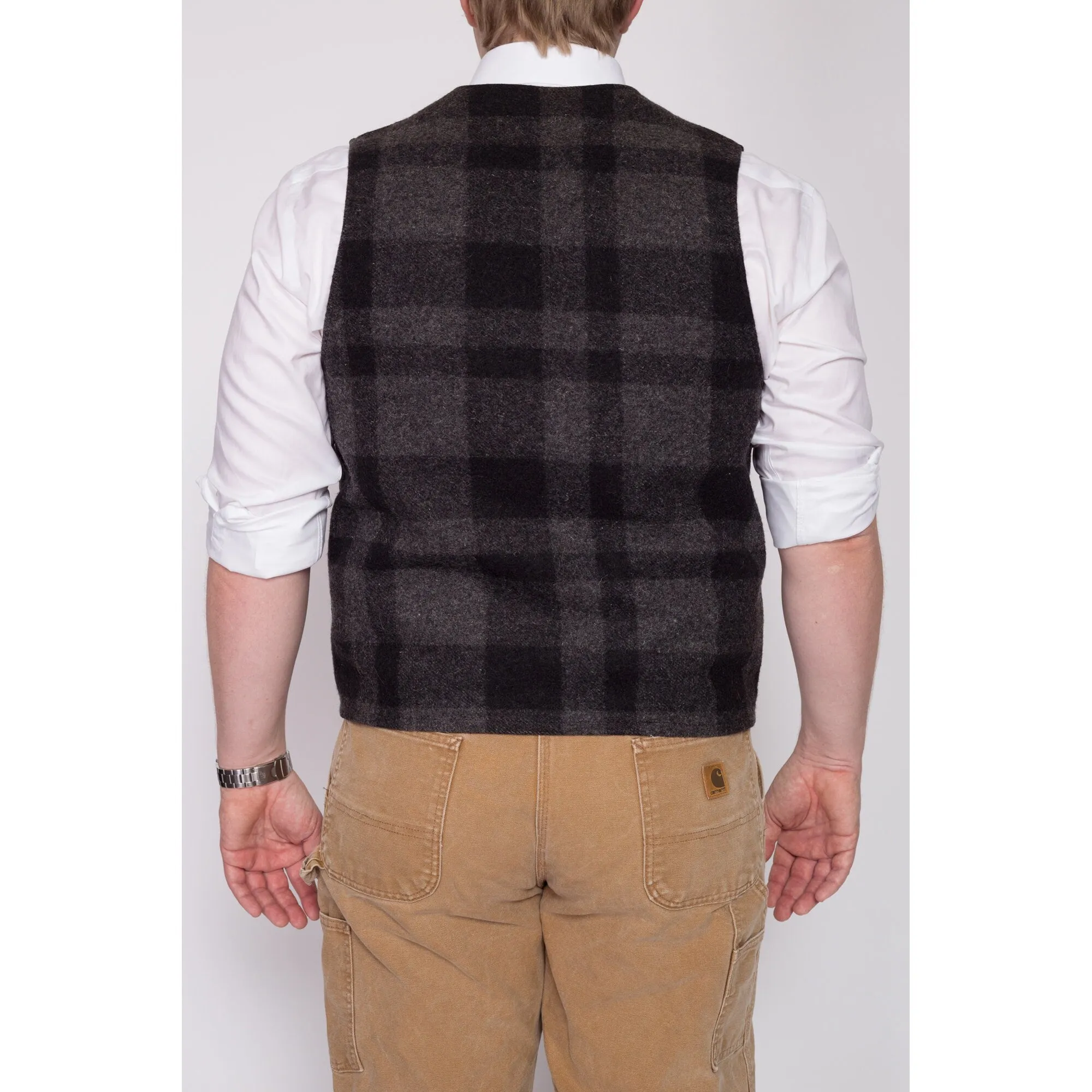 1970s CC Filson Mackinaw Wool Vest - Size 46