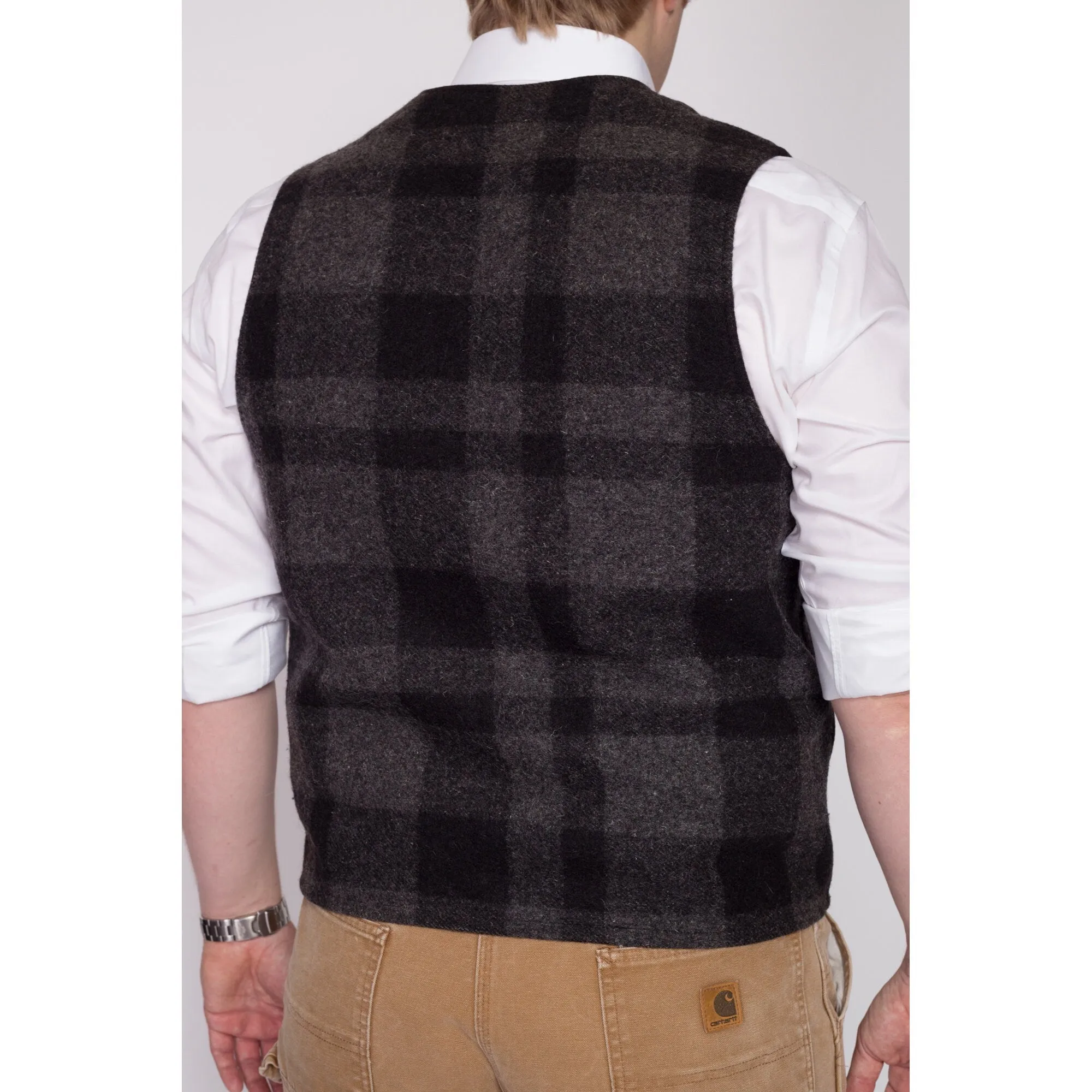 1970s CC Filson Mackinaw Wool Vest - Size 46
