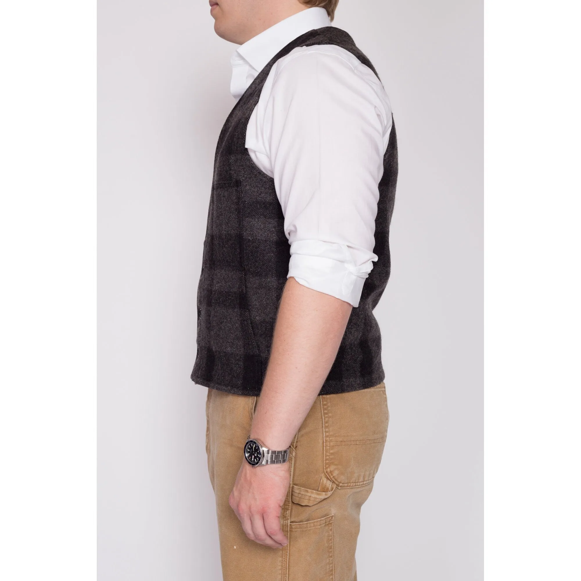 1970s CC Filson Mackinaw Wool Vest - Size 46