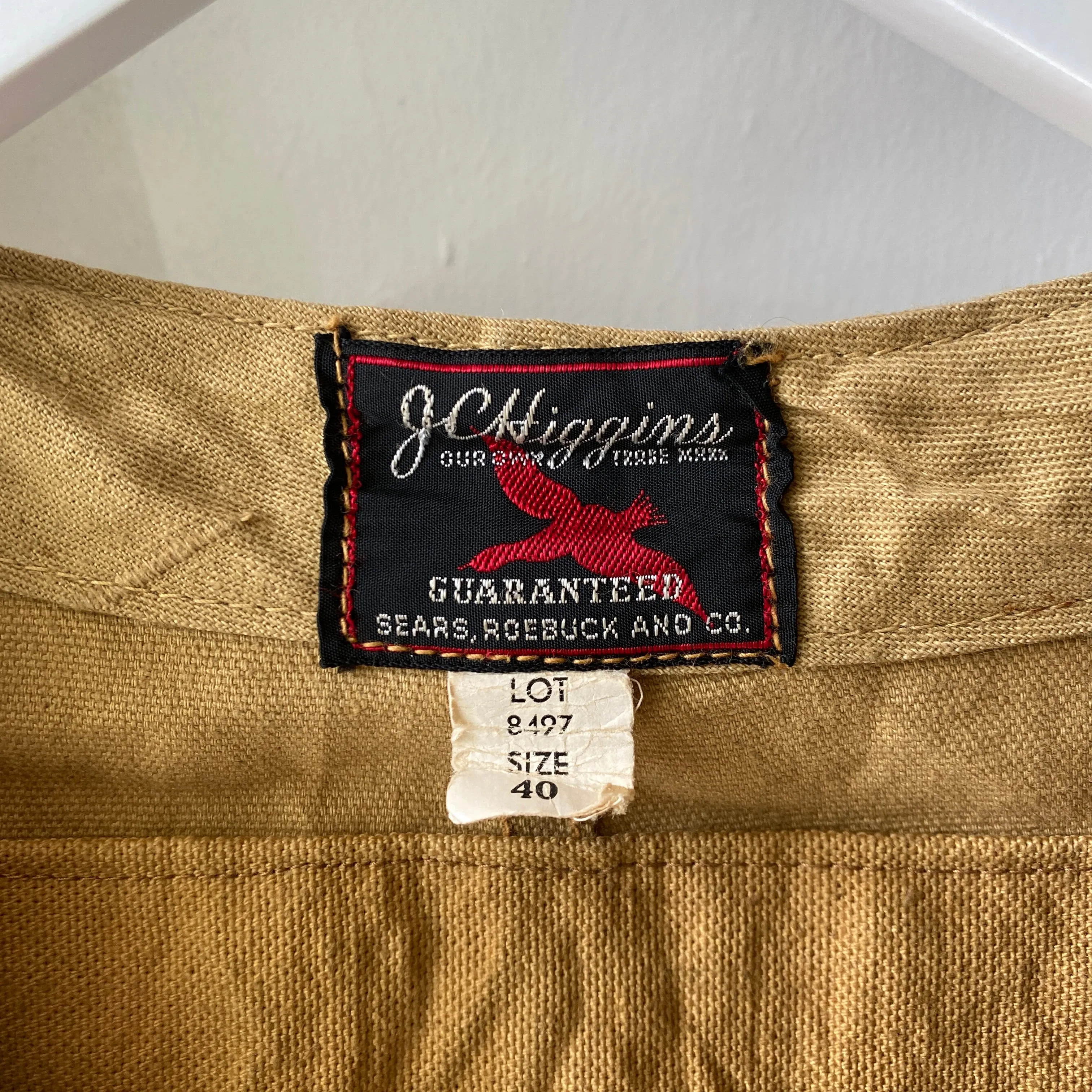 60's JC Higgins Hunting Vest - Medium