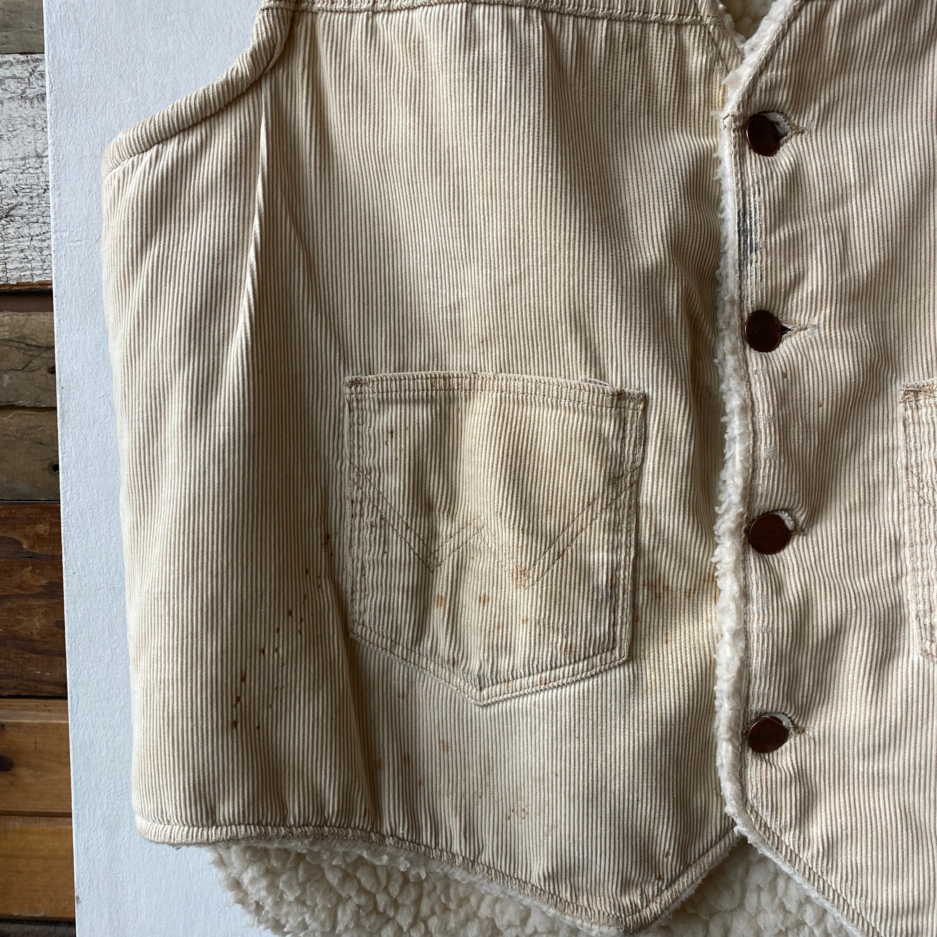 70’s Wrangler Vest - Large