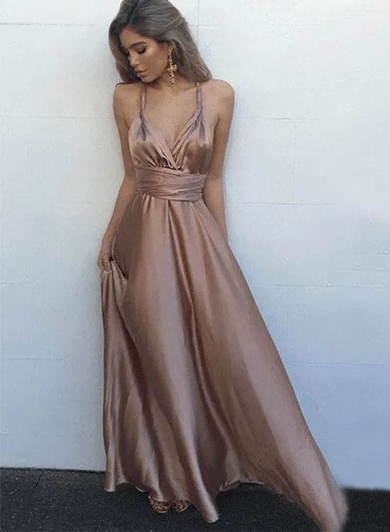 A line formal dress
