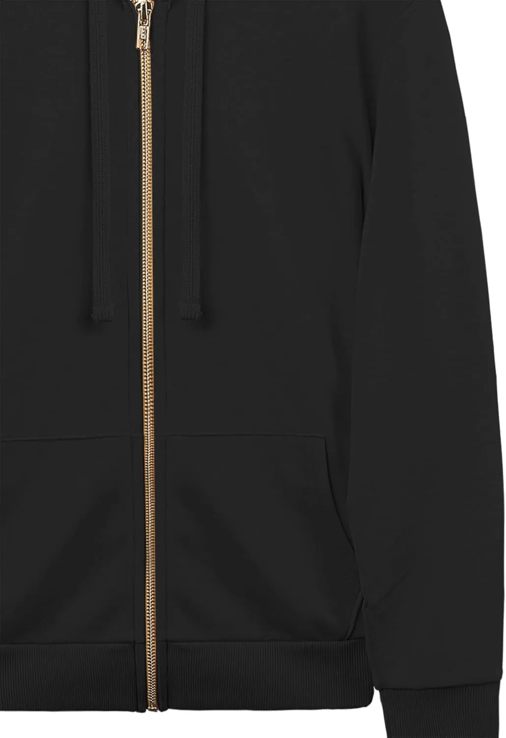 A2Y Women's Causal Basic Simple Zip Up Hoodie Sweat Jacket