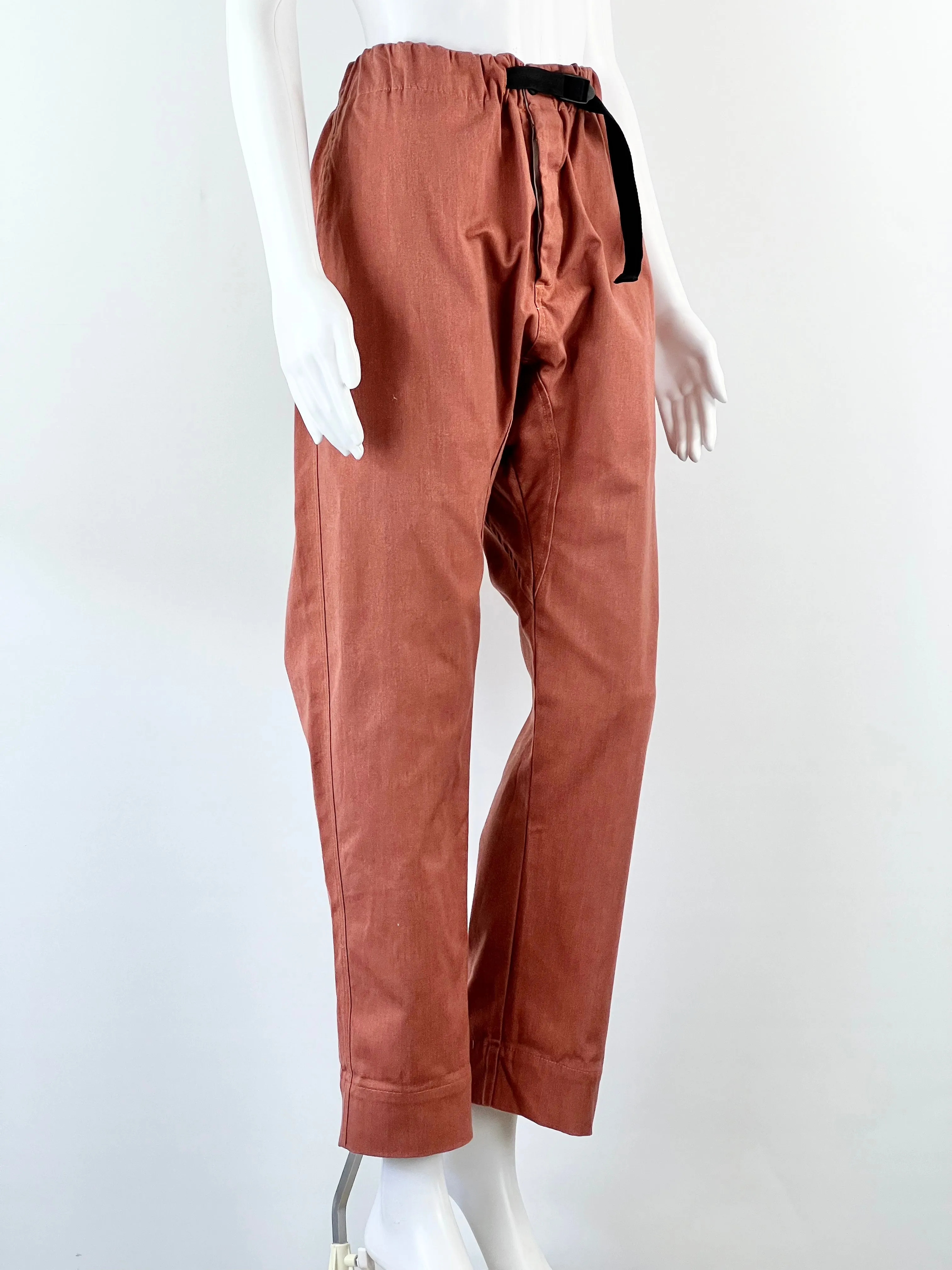 Bassike Rust Relaxed Fit Cotton Pants - AU12