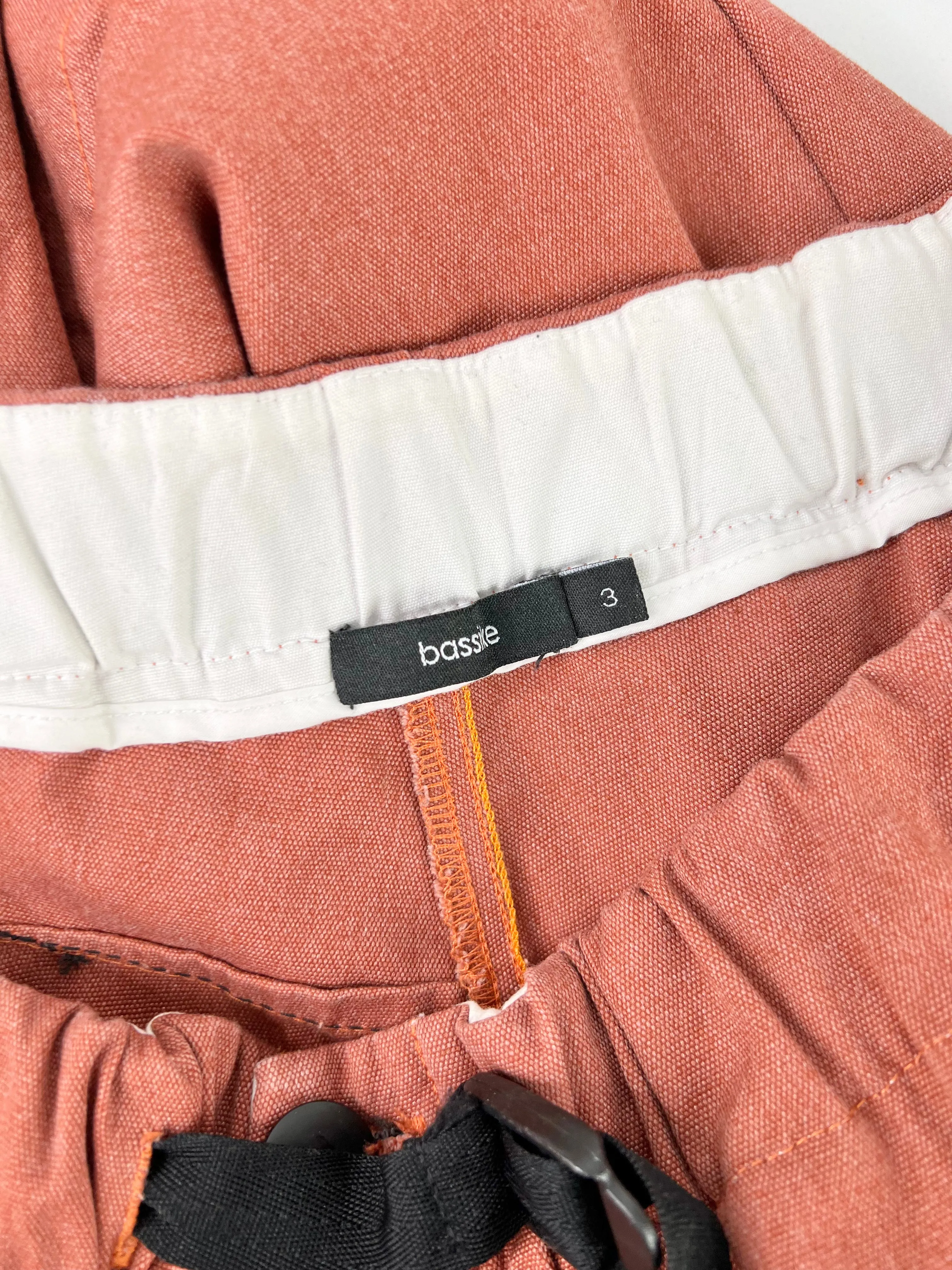 Bassike Rust Relaxed Fit Cotton Pants - AU12