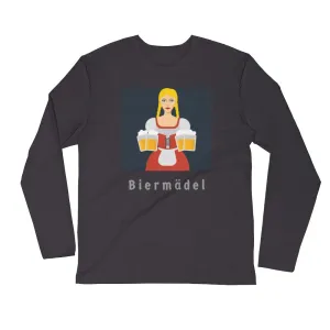 'Biermdel' unisex long-sleeved shirt (slim fit)