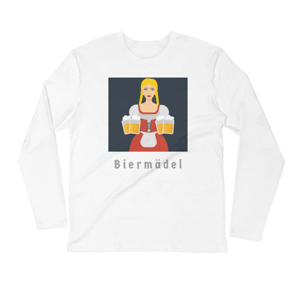 'Biermdel' unisex long-sleeved shirt (slim fit)