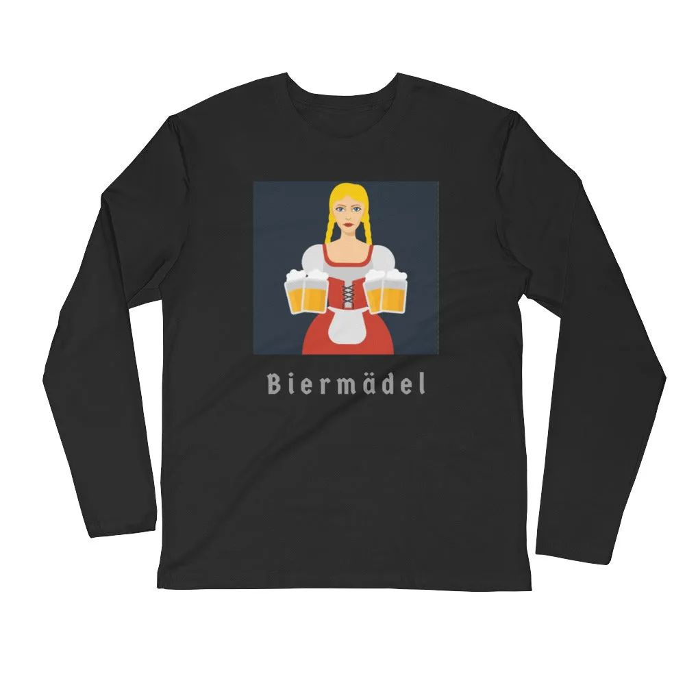 'Biermdel' unisex long-sleeved shirt (slim fit)