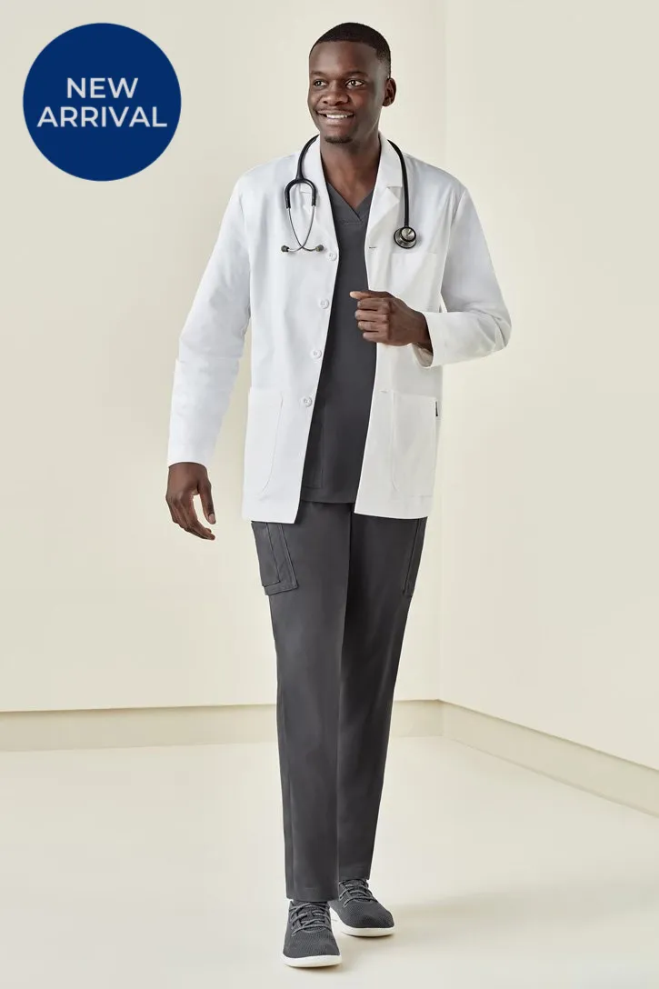 Biz Care CC144MC Mens Hope Cropped Lab Coat