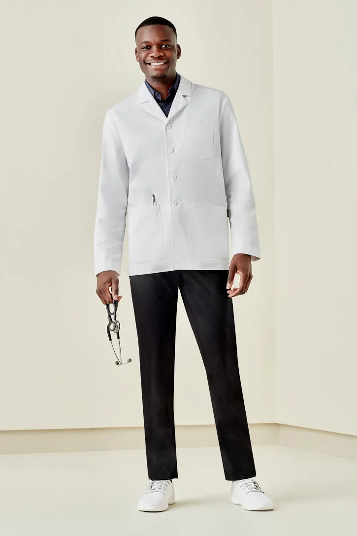 Biz Care CC144MC Mens Hope Cropped Lab Coat