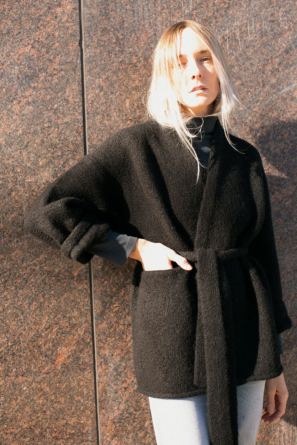 Black Coto Cardigan
