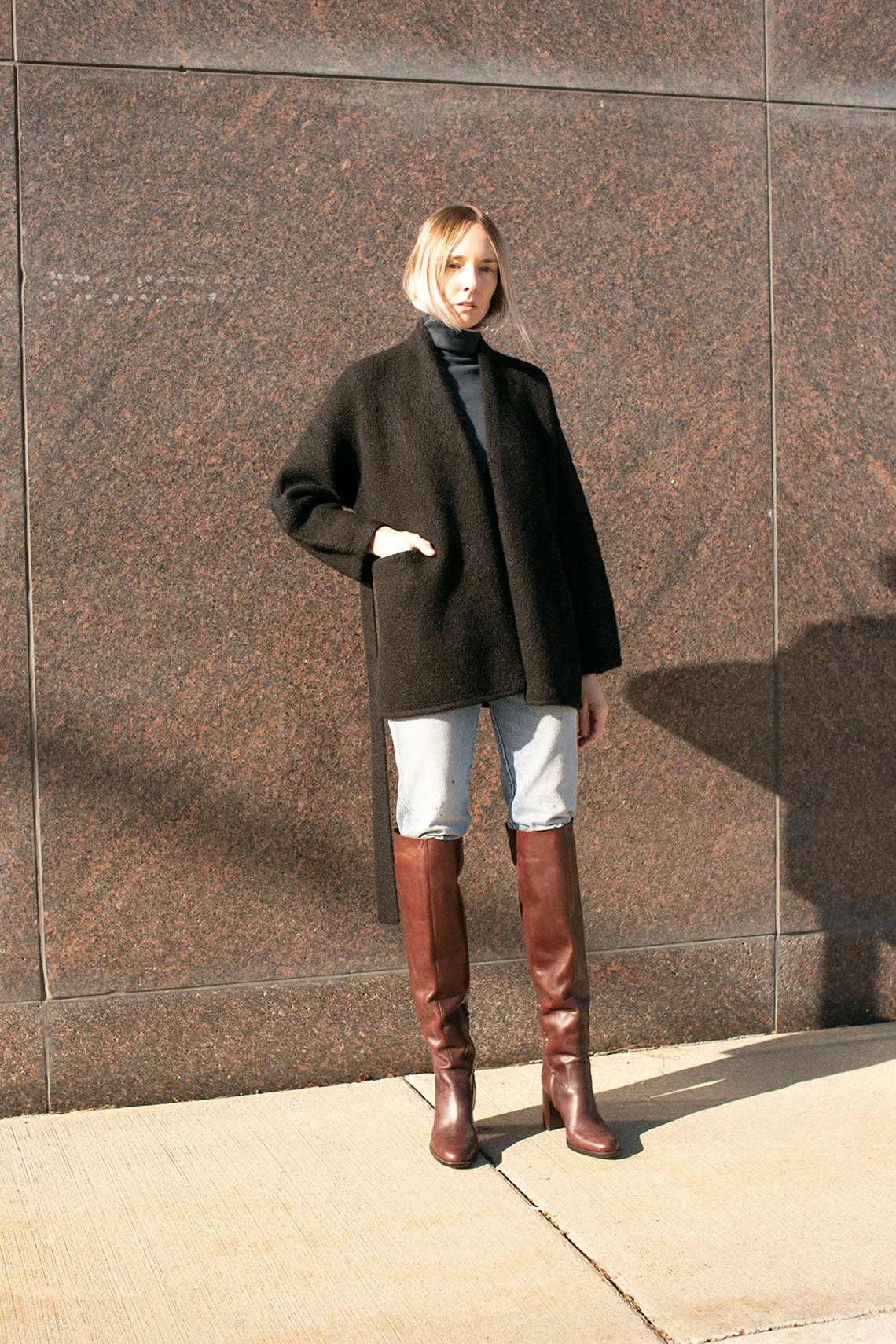 Black Coto Cardigan