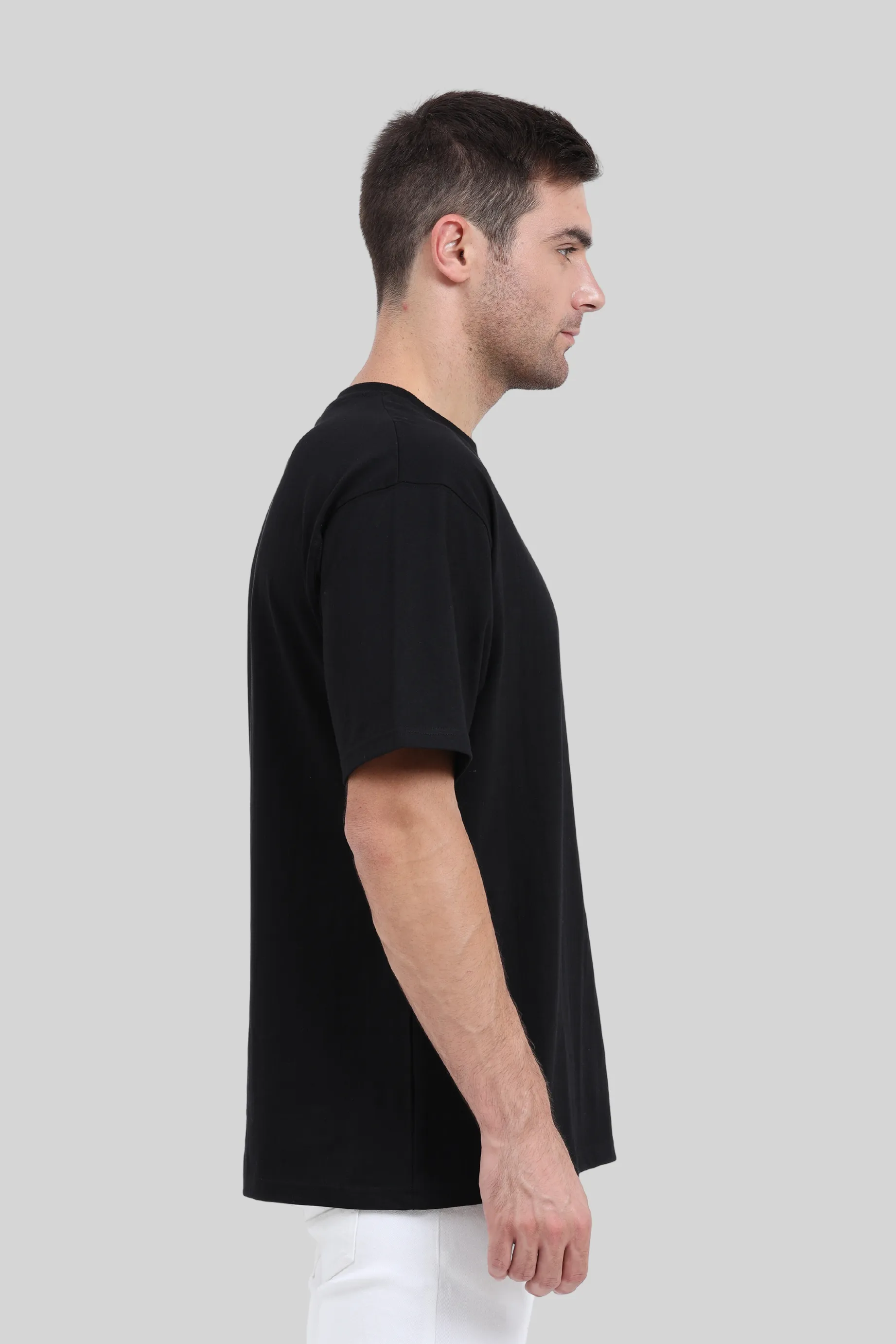 Black Oversized T-shirt for men