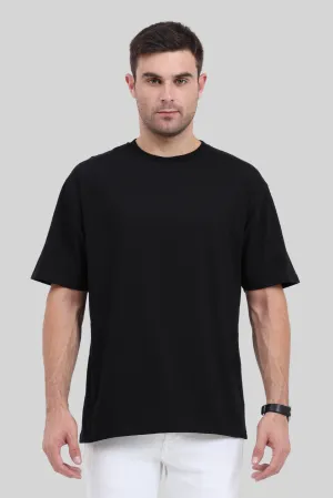 Black Oversized T-shirt for men