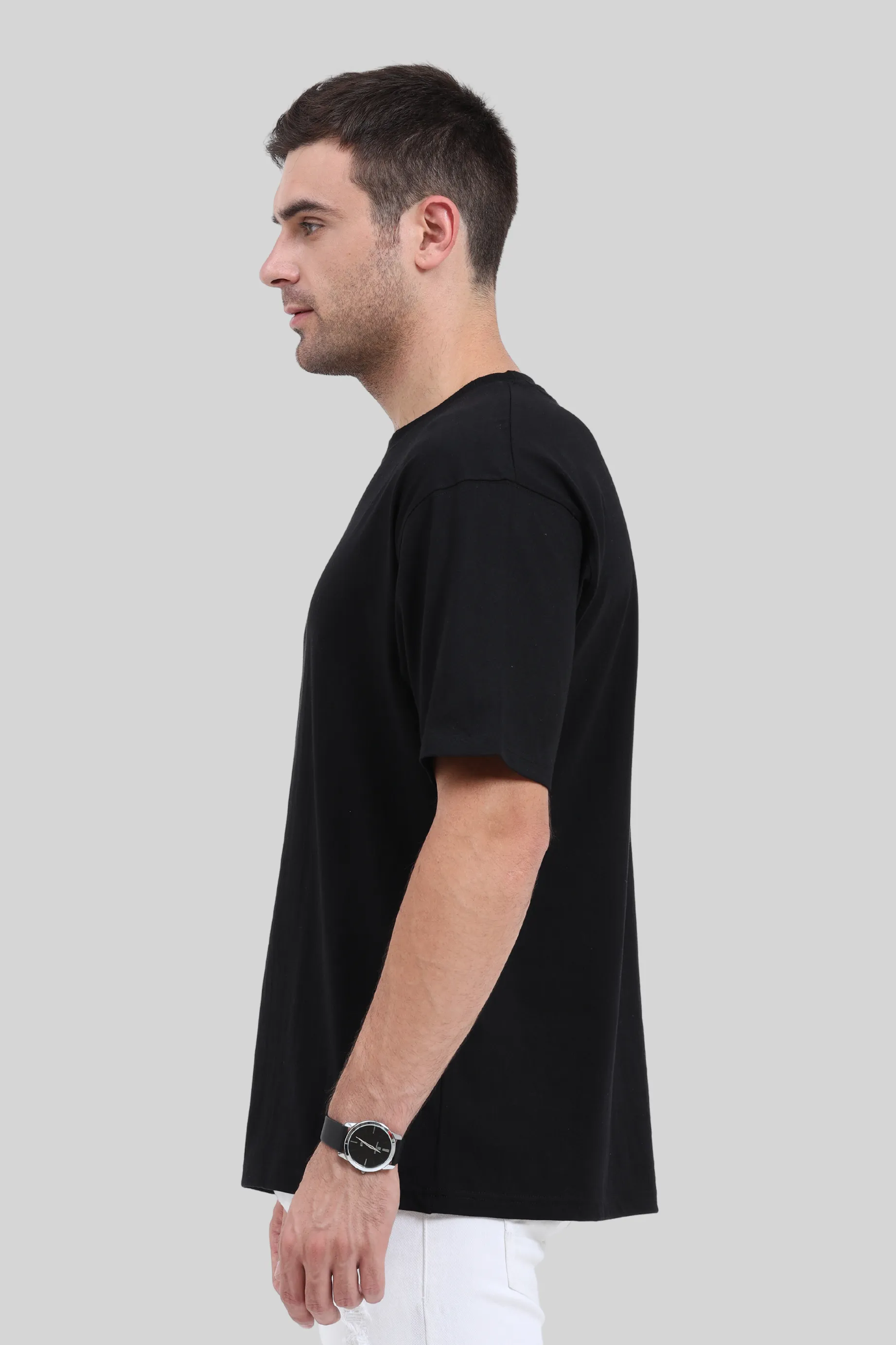 Black Oversized T-shirt for men