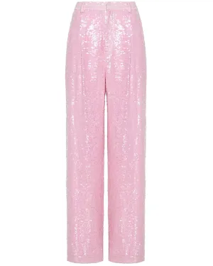 Blossom Sequin Relaxed Pleat Pant