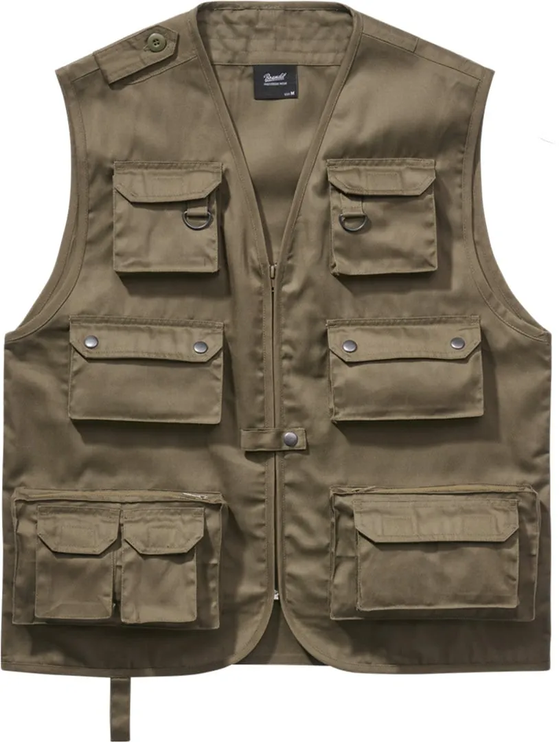 Brandit Hunting Plunge Vest, Olive