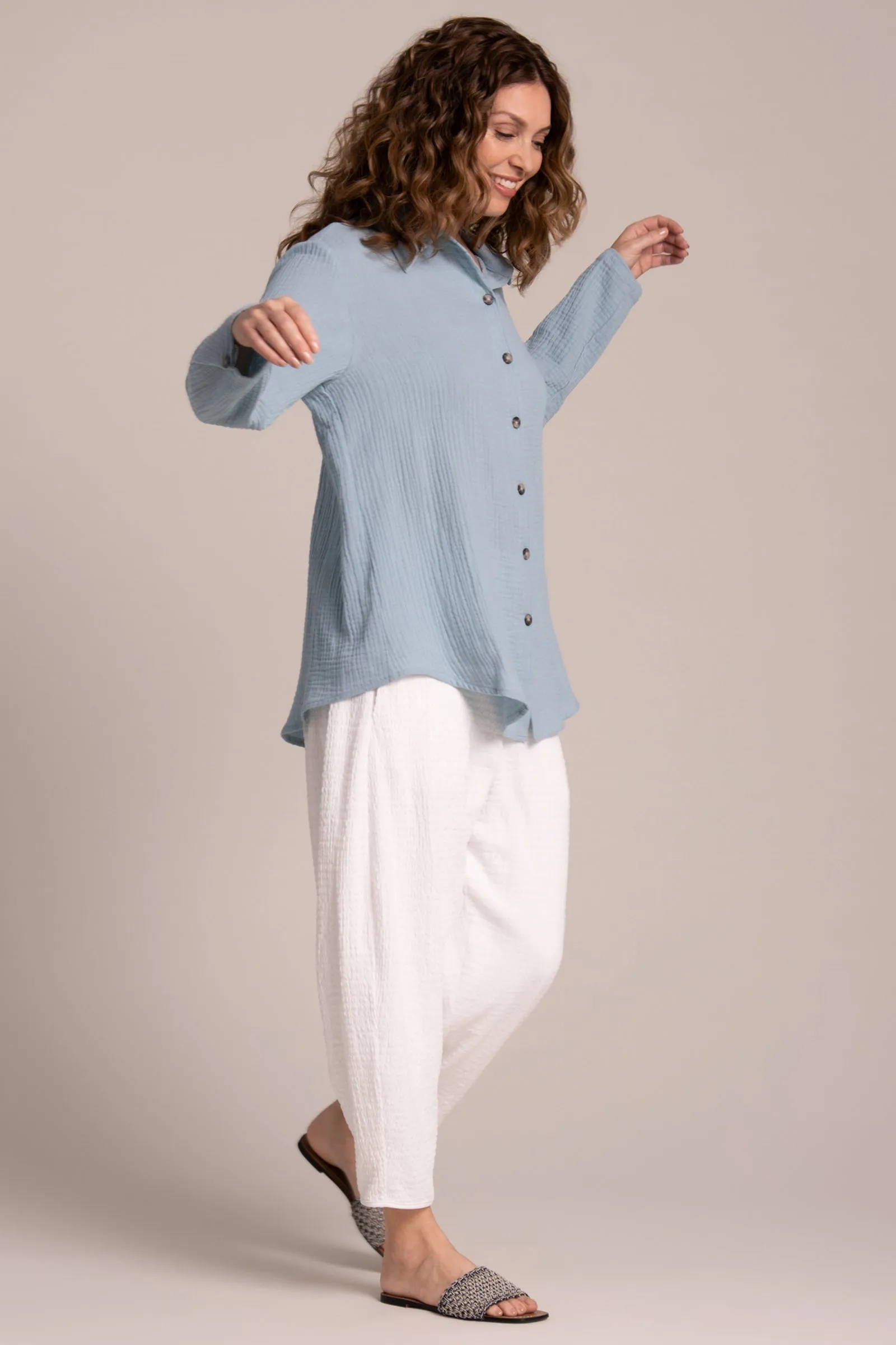 Breeze Easy Shirt | Stone Blue