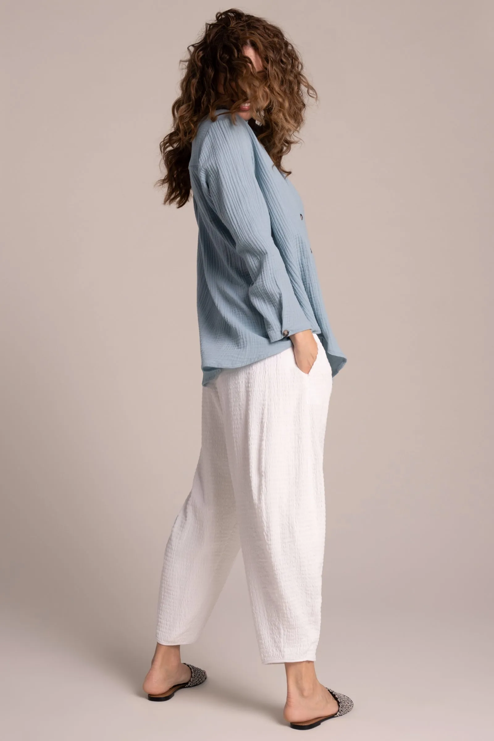 Breeze Easy Shirt | Stone Blue