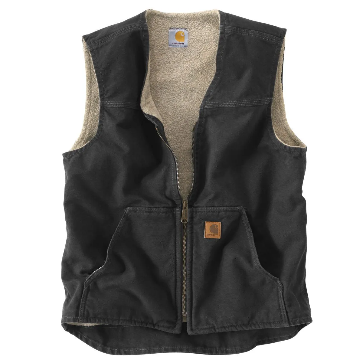 Carhartt Men's Black Rugged Vest