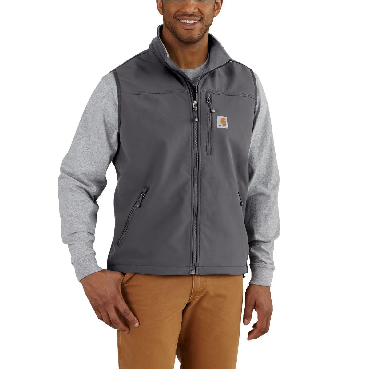 Carhartt Men's Charcoal Denwood Vest