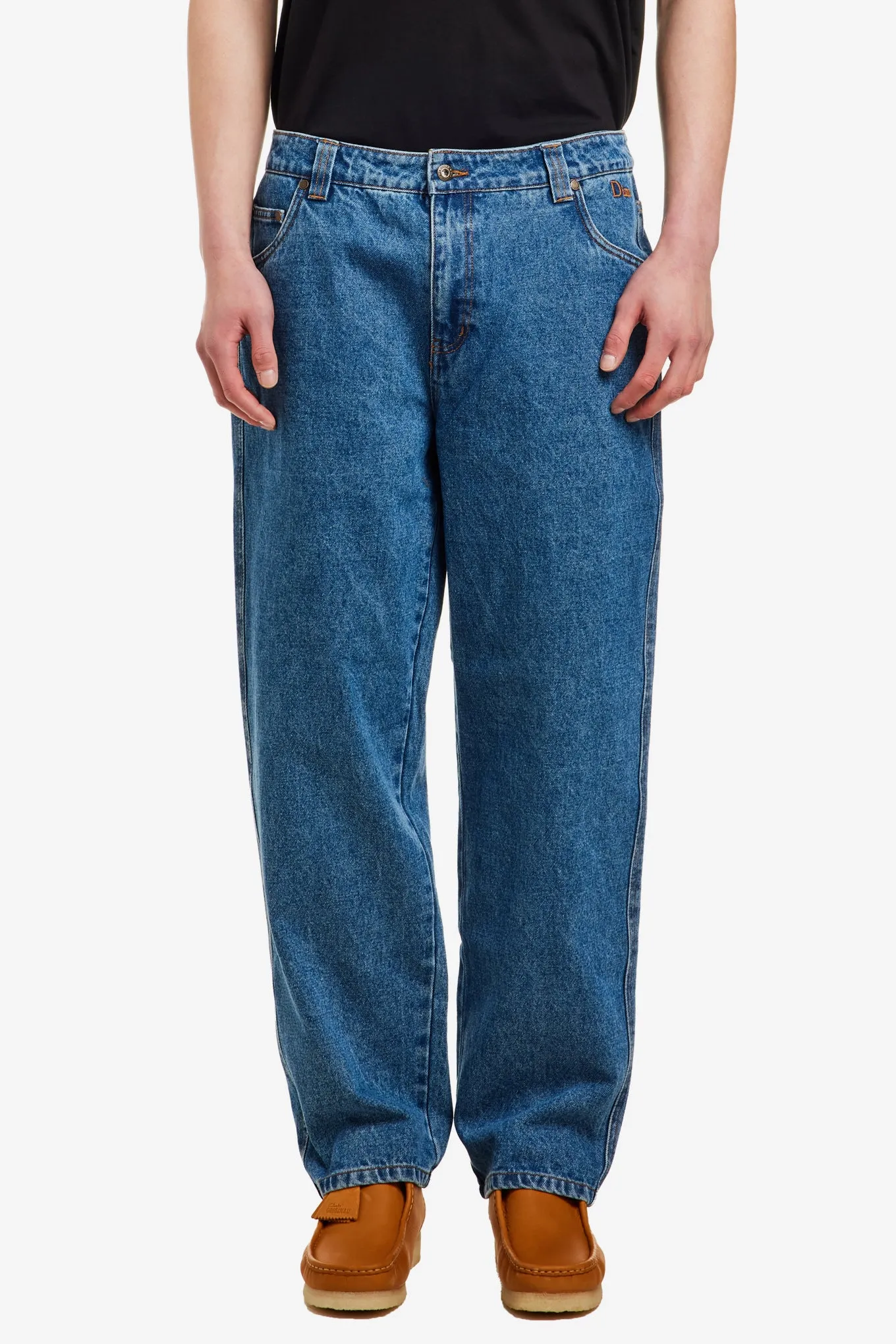 CLASSIC RELAXED DENIM PANTS
