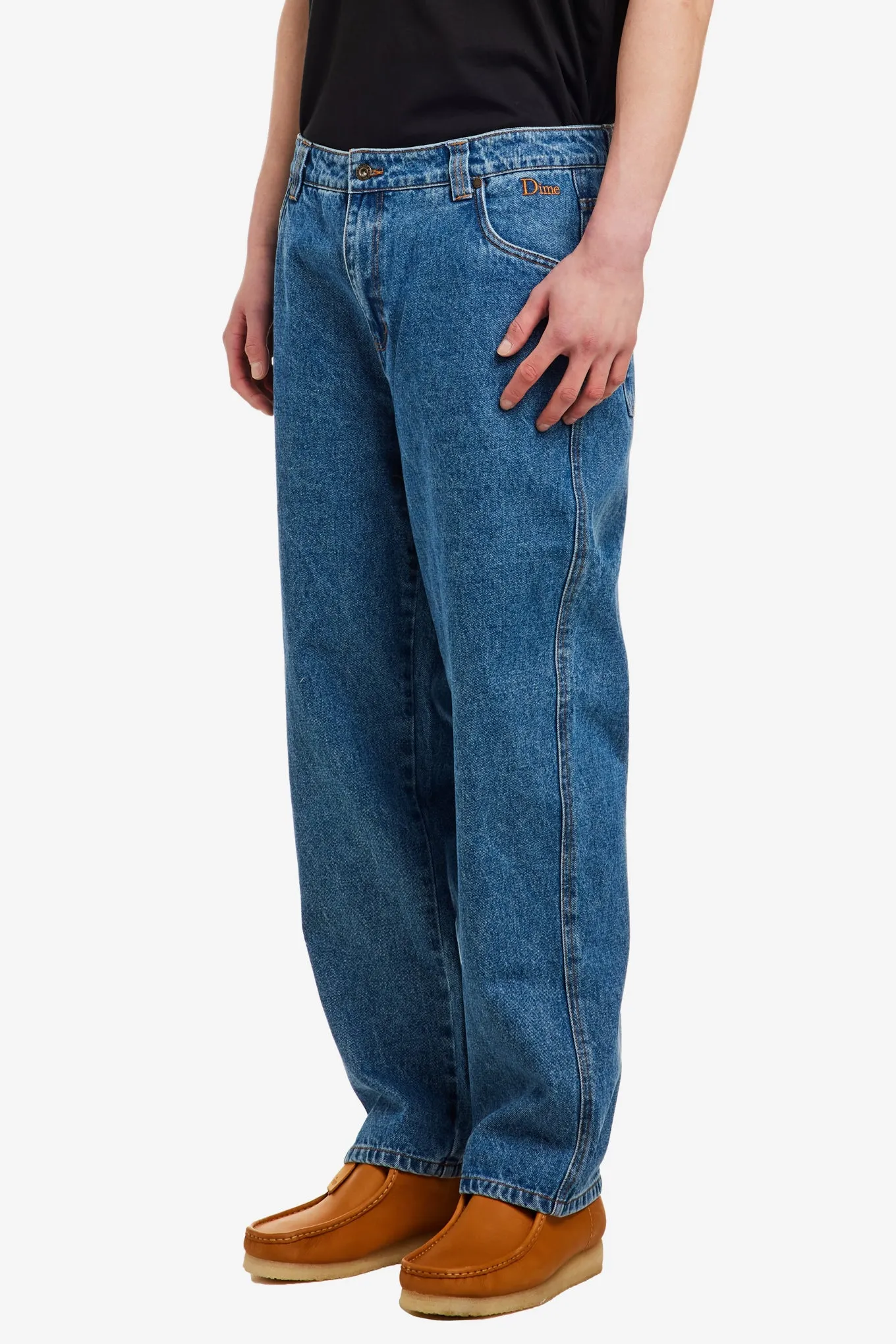 CLASSIC RELAXED DENIM PANTS
