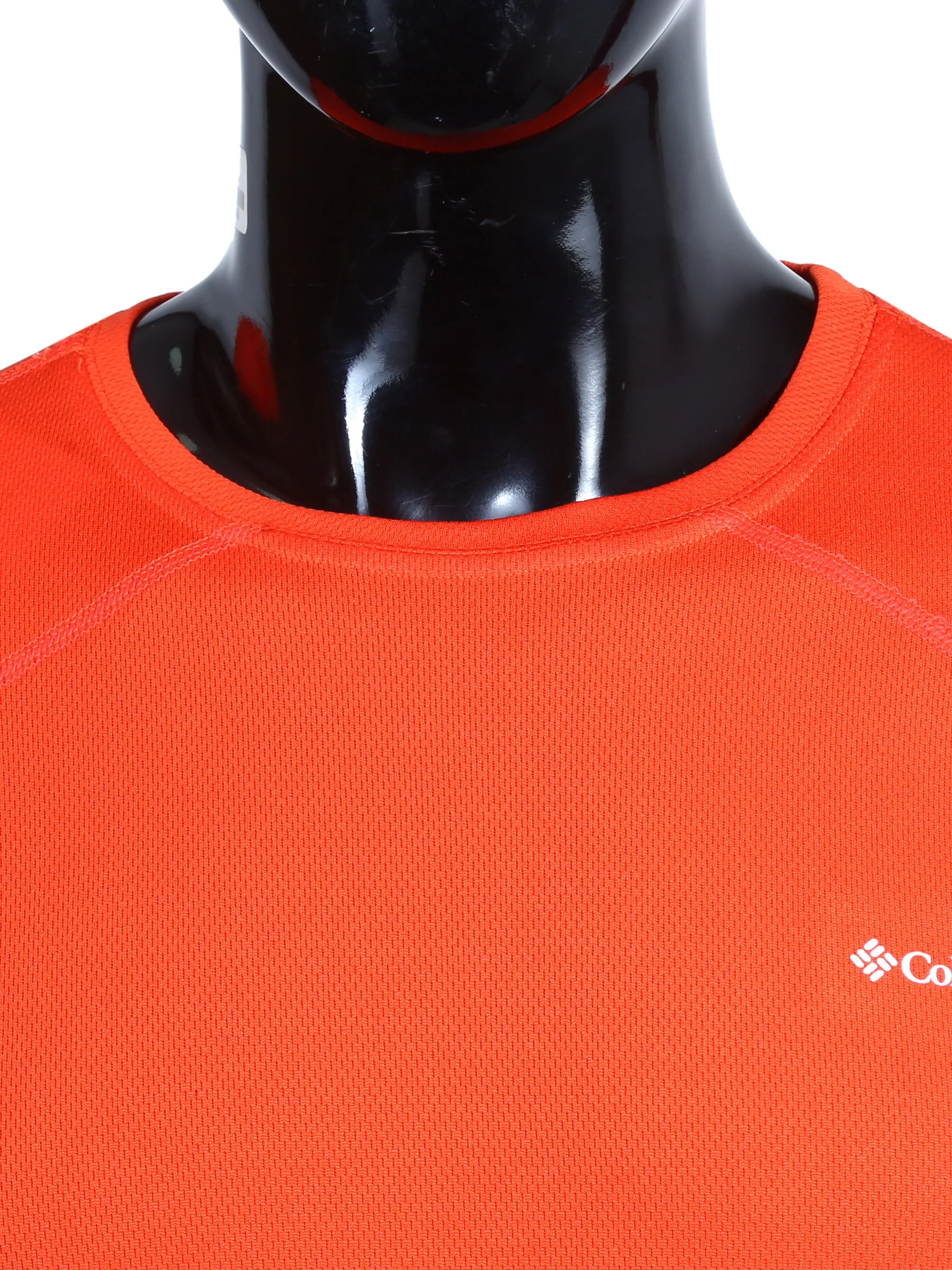 Columbia Mens S/S R-N Dry Fit T-Shits (Red)
