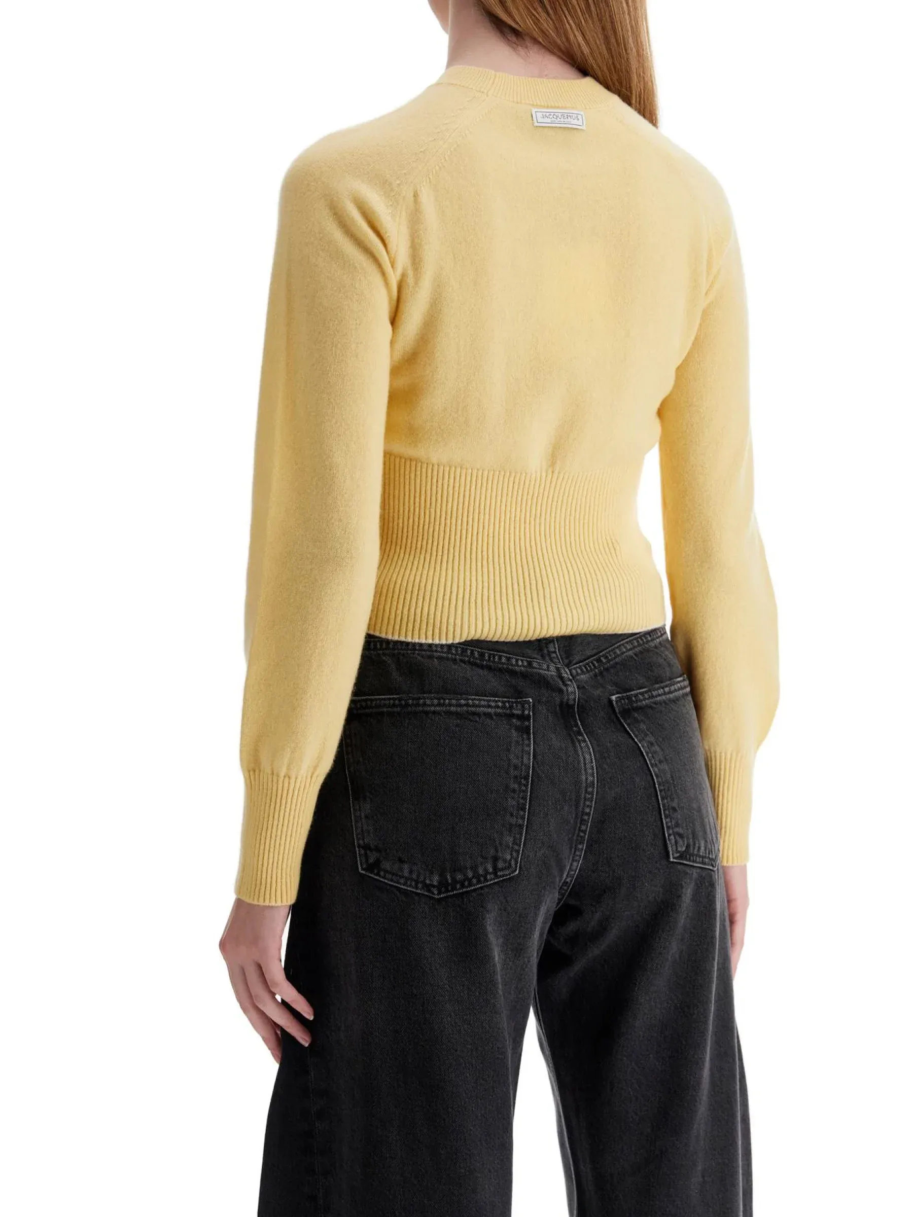 Cropped Knit Sweater