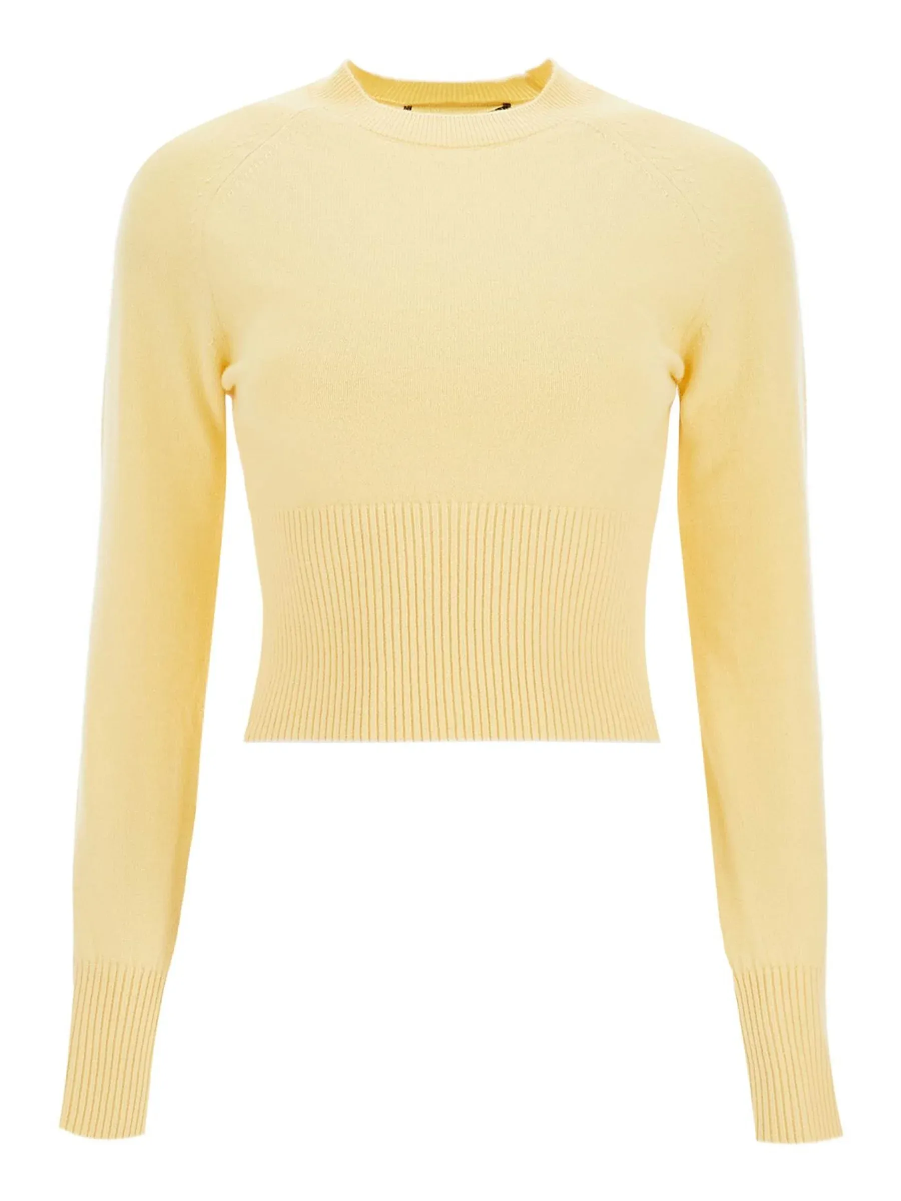 Cropped Knit Sweater