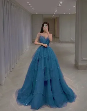 Elegant Long Prom Dresses, Long Formal Evening Dresses       fg759