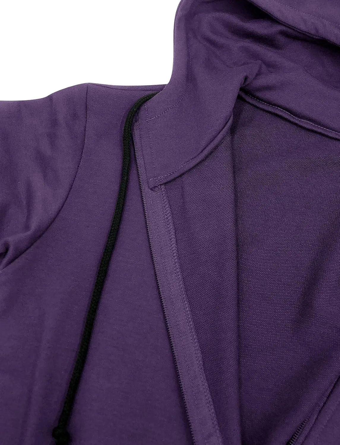 Fallorchid Womens Full-Zip Hoodies Casual Long Sleeve Sweatshirt with Pockets