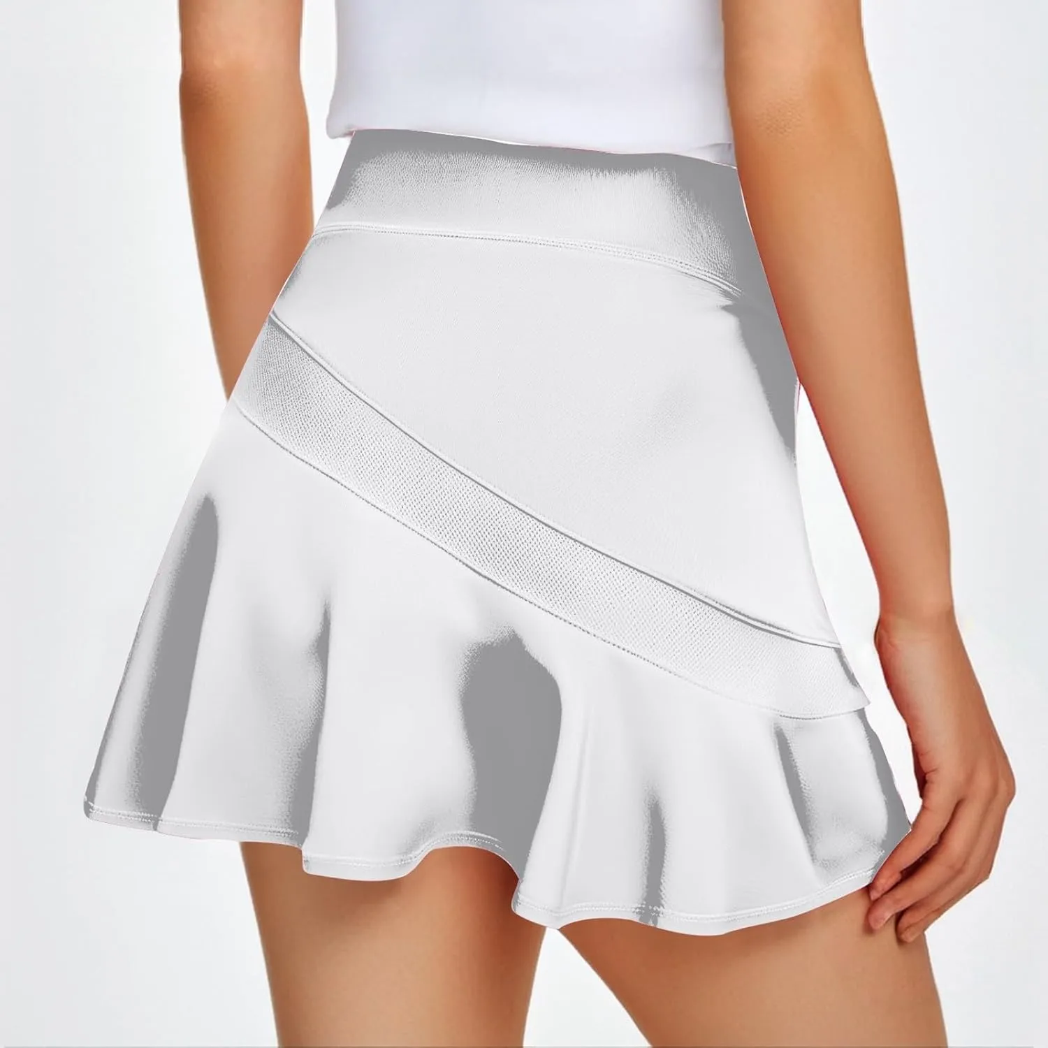 FZVYD Tennis Skirts for Women Golf Skirt Skorts with Pockets Pleated High Waist Athletic Casual Biking Skort for Riding 2025