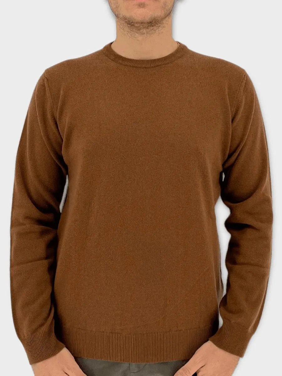 Girocollo basic in cashmere