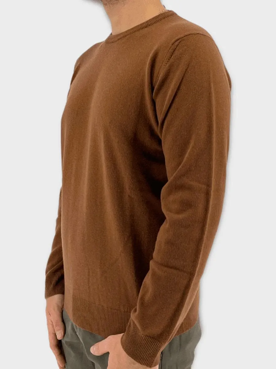 Girocollo basic in cashmere