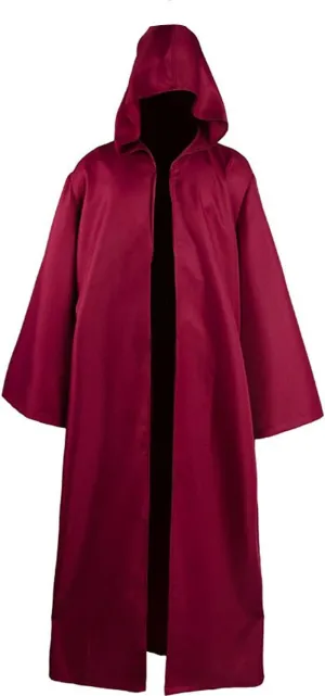 Golden Service Adult Halloween Costume Tunic Hoodies Robe Cosplay Capes