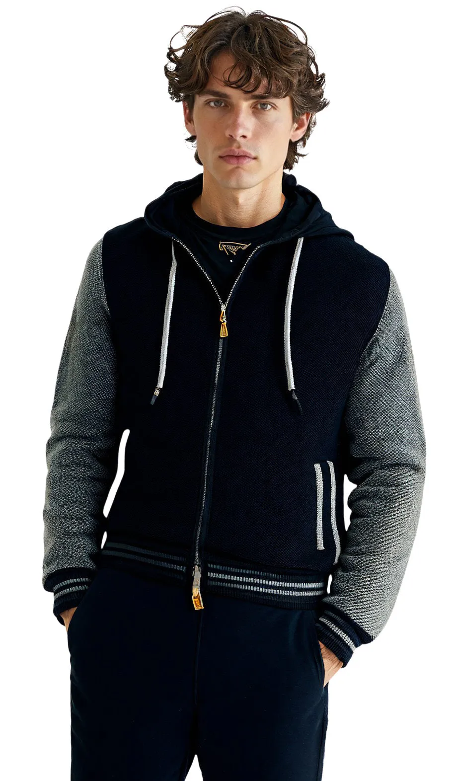 HOMMaRD - "CASCAIS" Cashmere Sweater in Seed Stitch