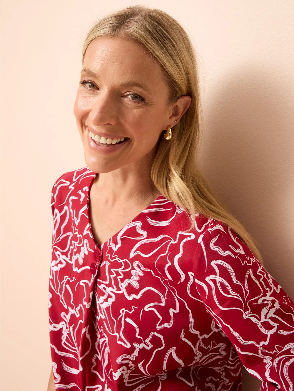 Joelle 3/4 Sleeve Shirt