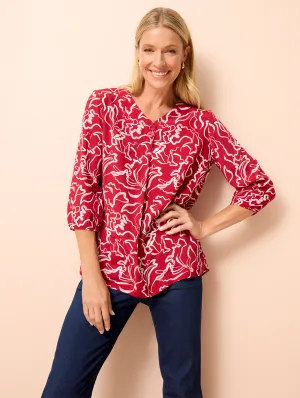 Joelle 3/4 Sleeve Shirt