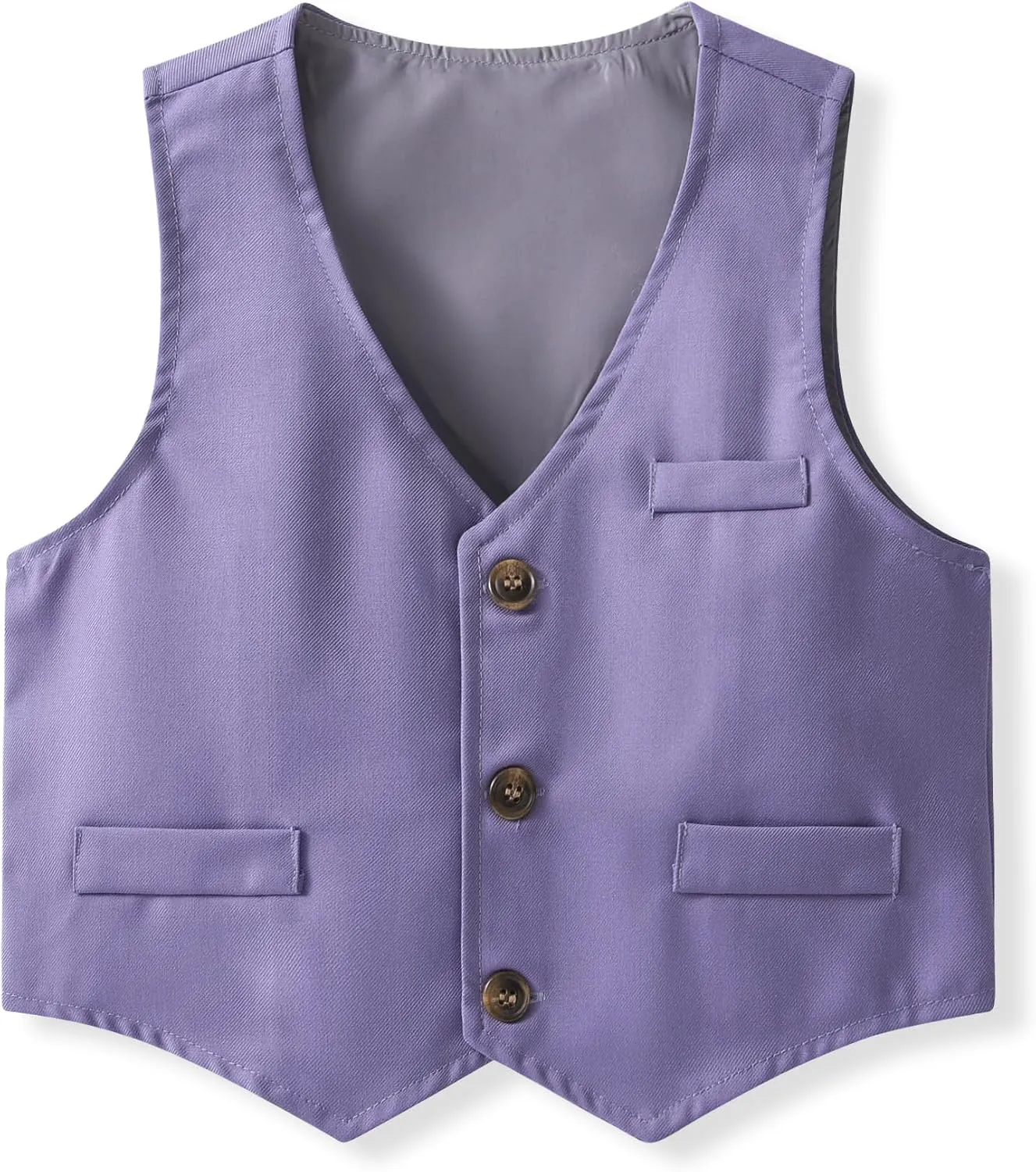 Kimocat Baby Boys Gentleman Bowtie Blue Suits Set Long Sleeve  Vest Pants