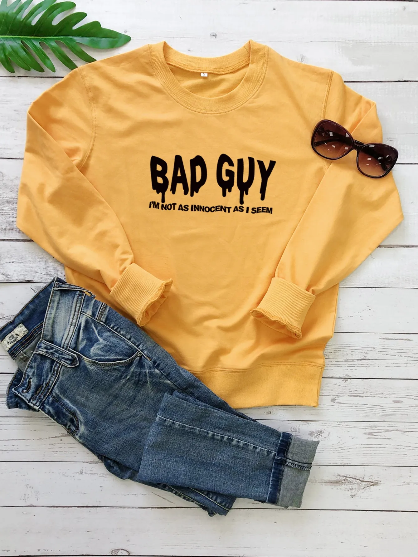 Letter Print Sweatshirt Women Wholesale