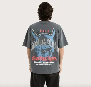 Lightning Street Tee Pigment Turbulence