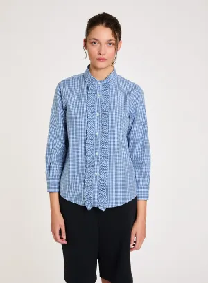 Lis Lareida Bluette Shirt with Detachable Ruffle