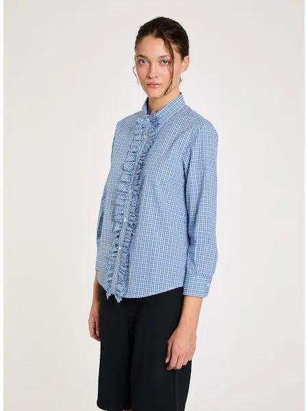 Lis Lareida Bluette Shirt with Detachable Ruffle