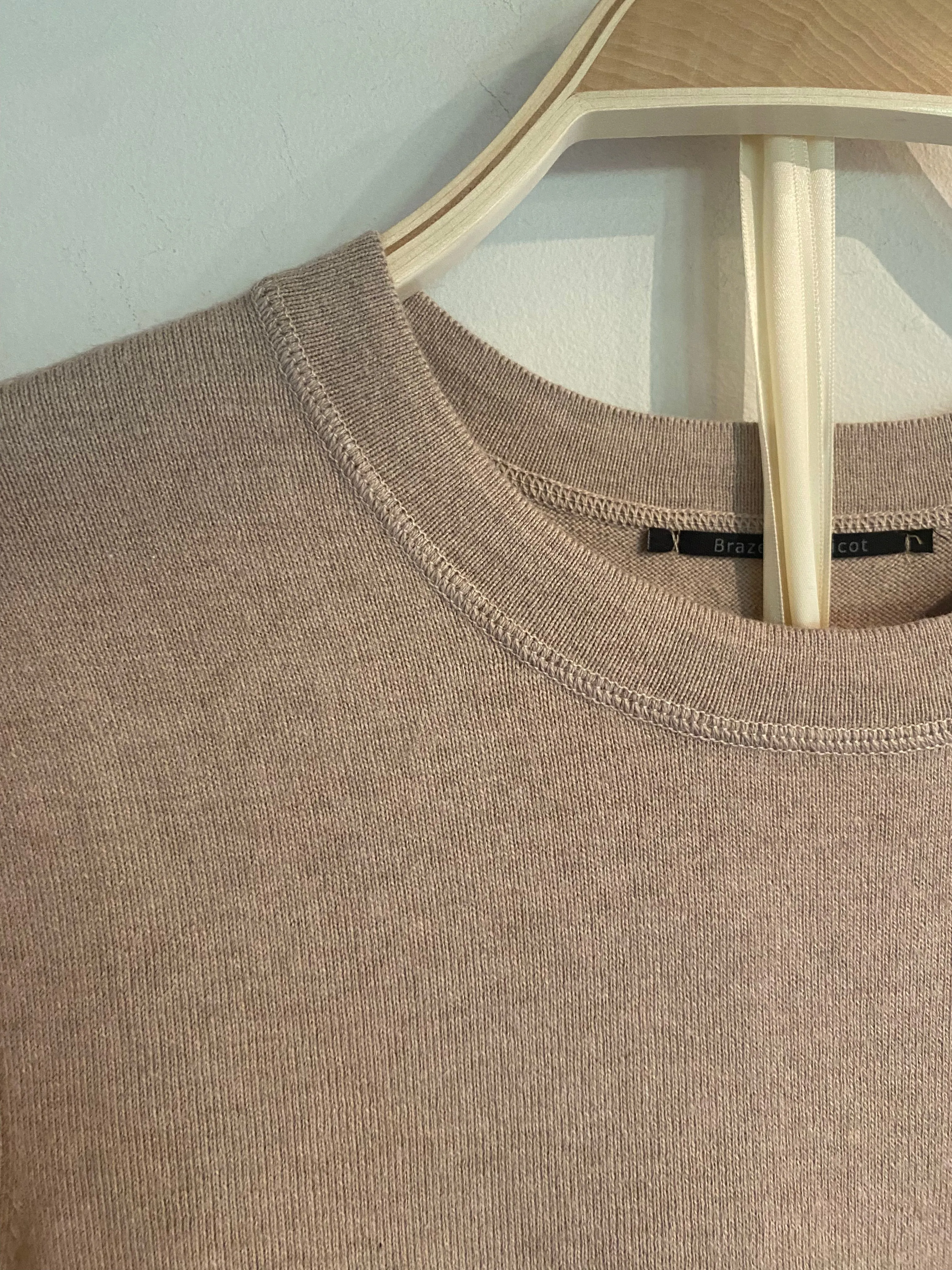 Long Sleeve Cotton Cashmere Cuff Shirt | Toast