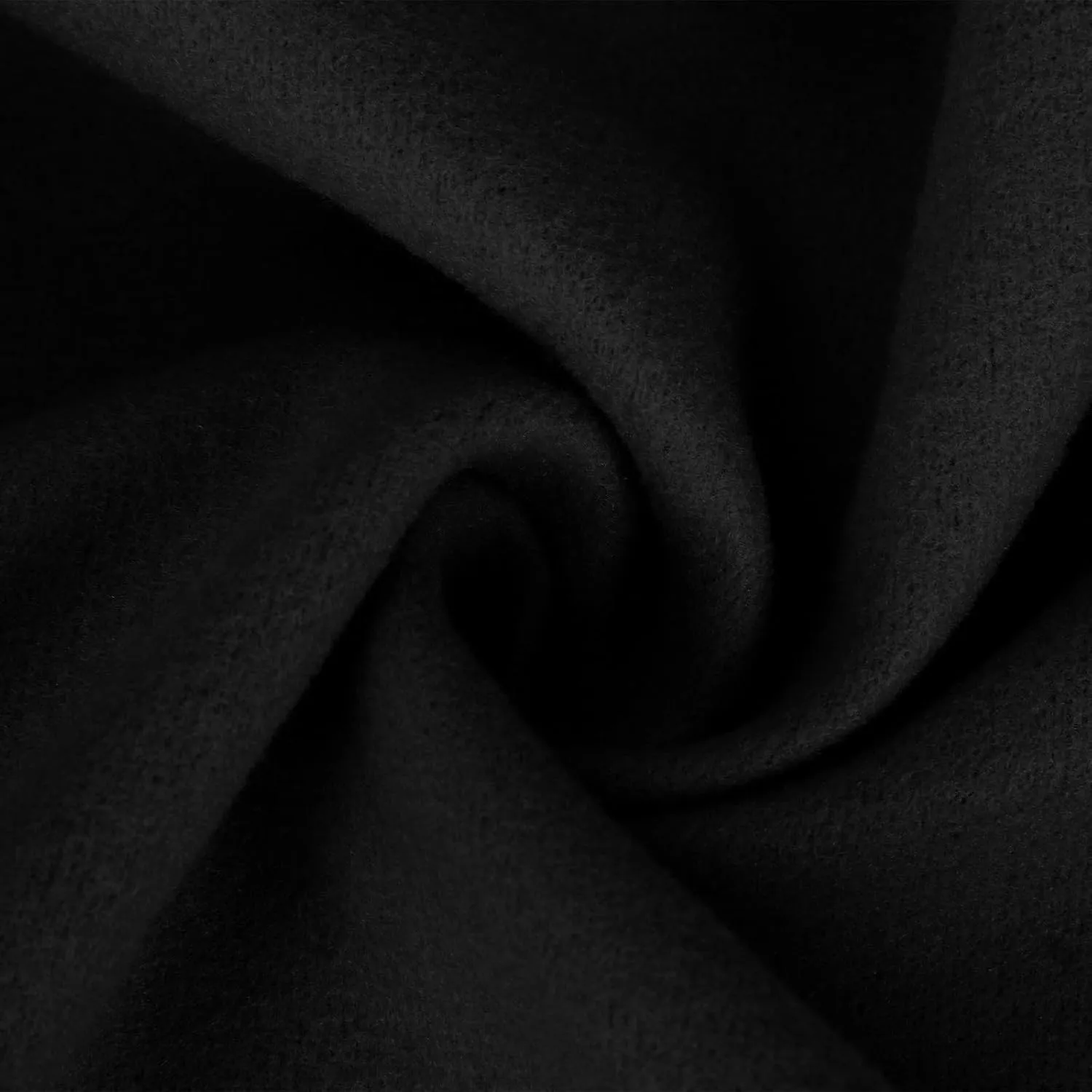 Long Trench Coat for Women Casual Double Breasted Pea Coat Winter Notched Lapel Midi Wool Coat Jacket Overcoat