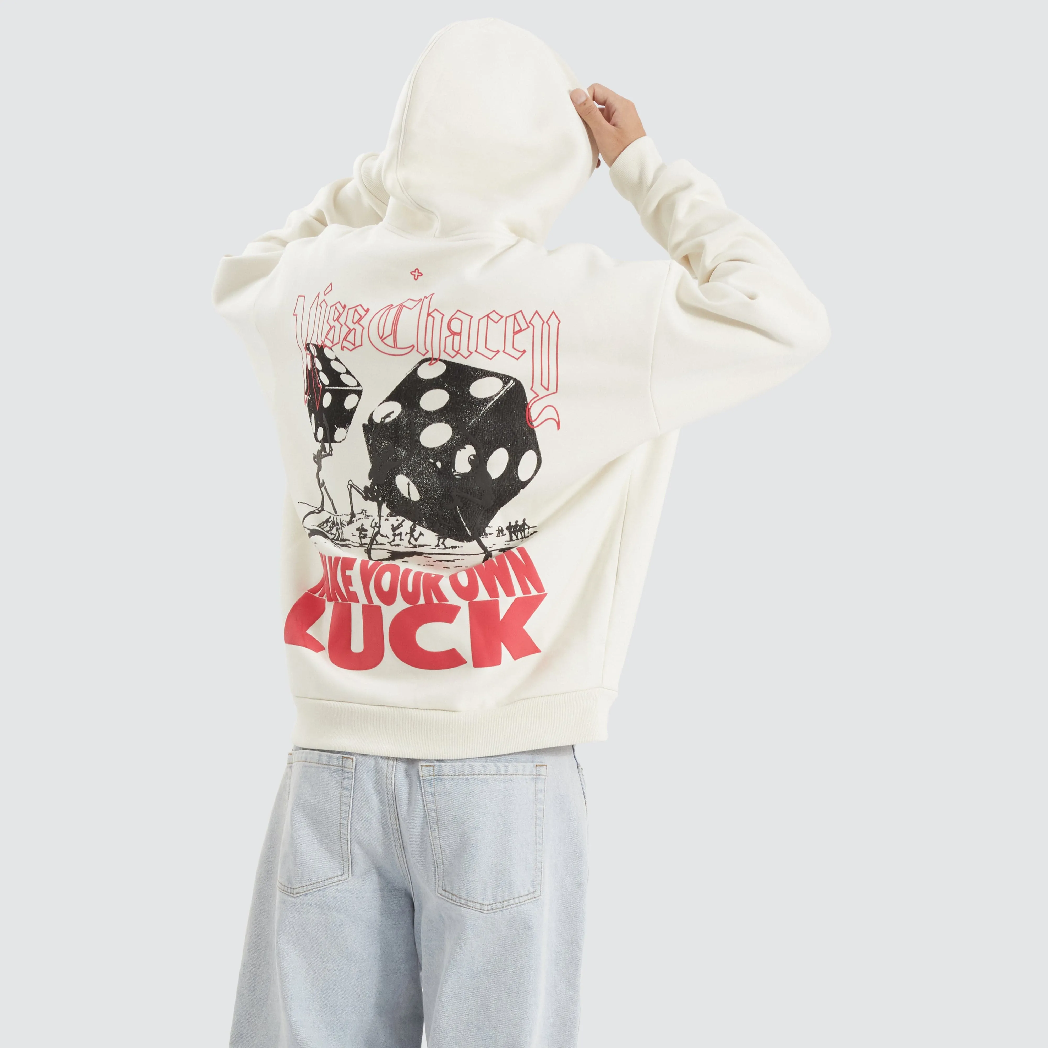 Luck Heavy Oversized Hoodie Tofu