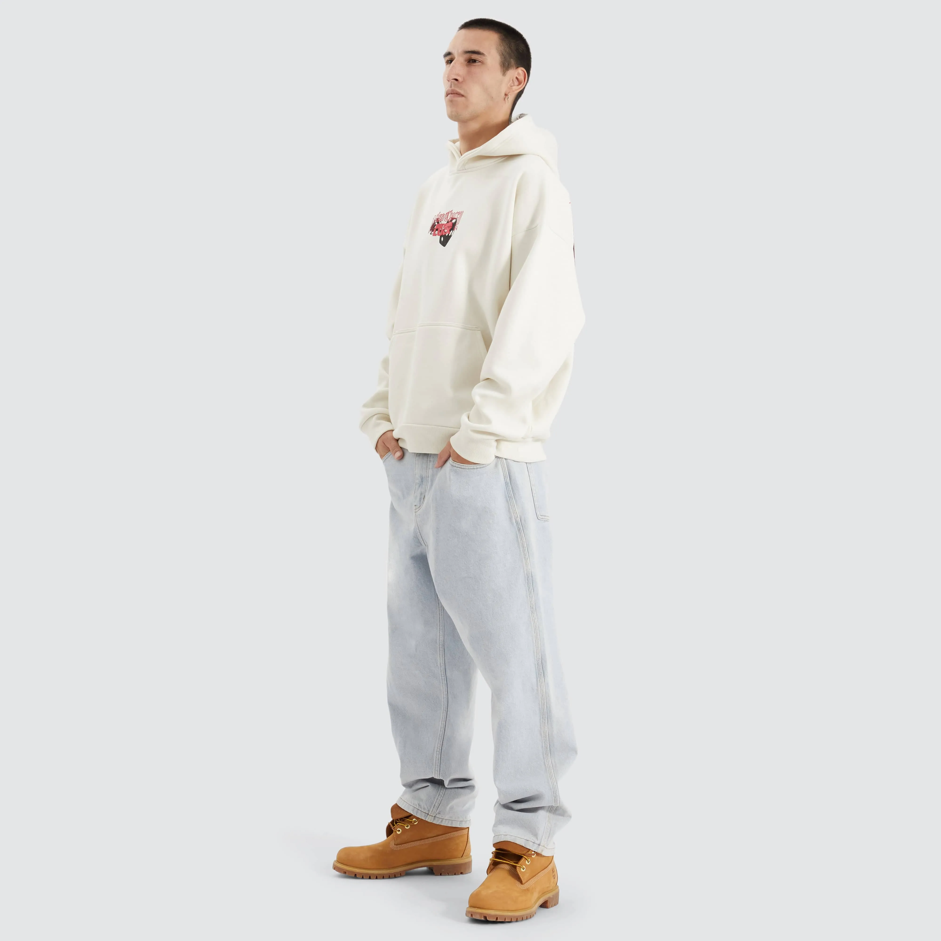 Luck Heavy Oversized Hoodie Tofu