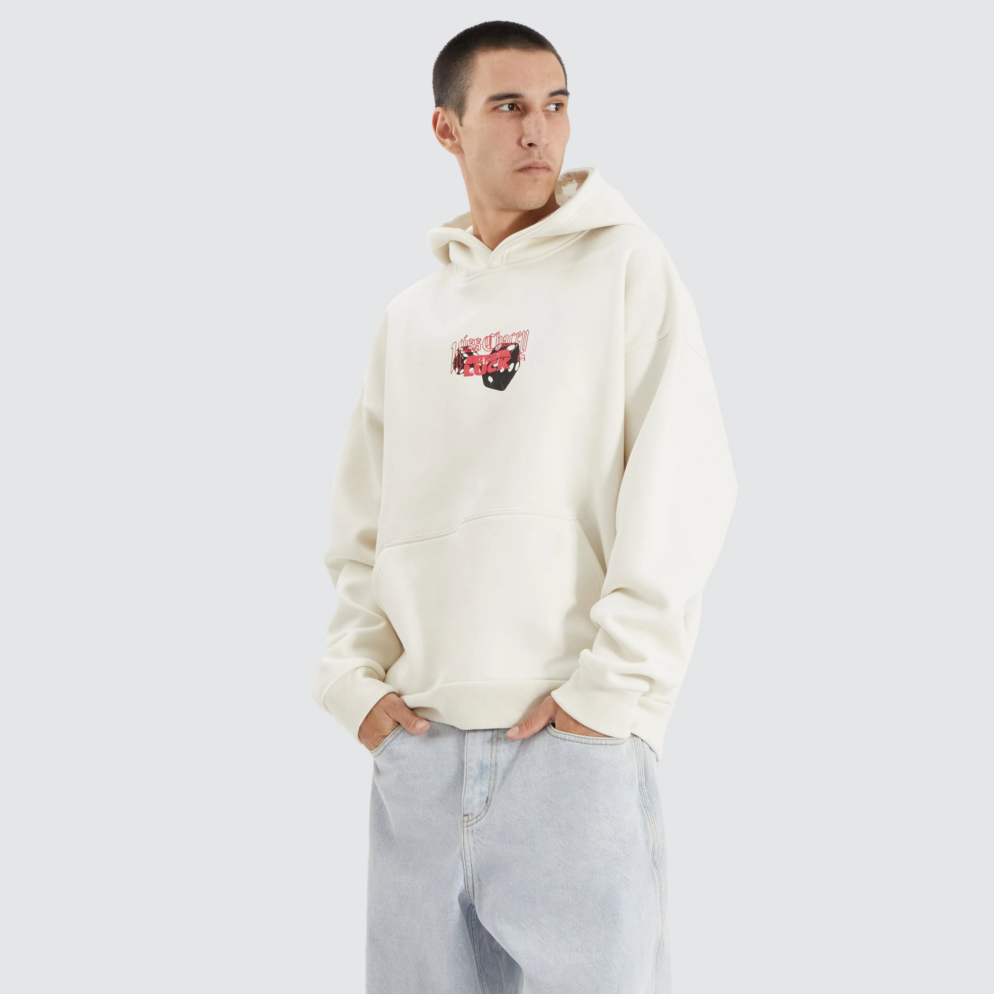 Luck Heavy Oversized Hoodie Tofu