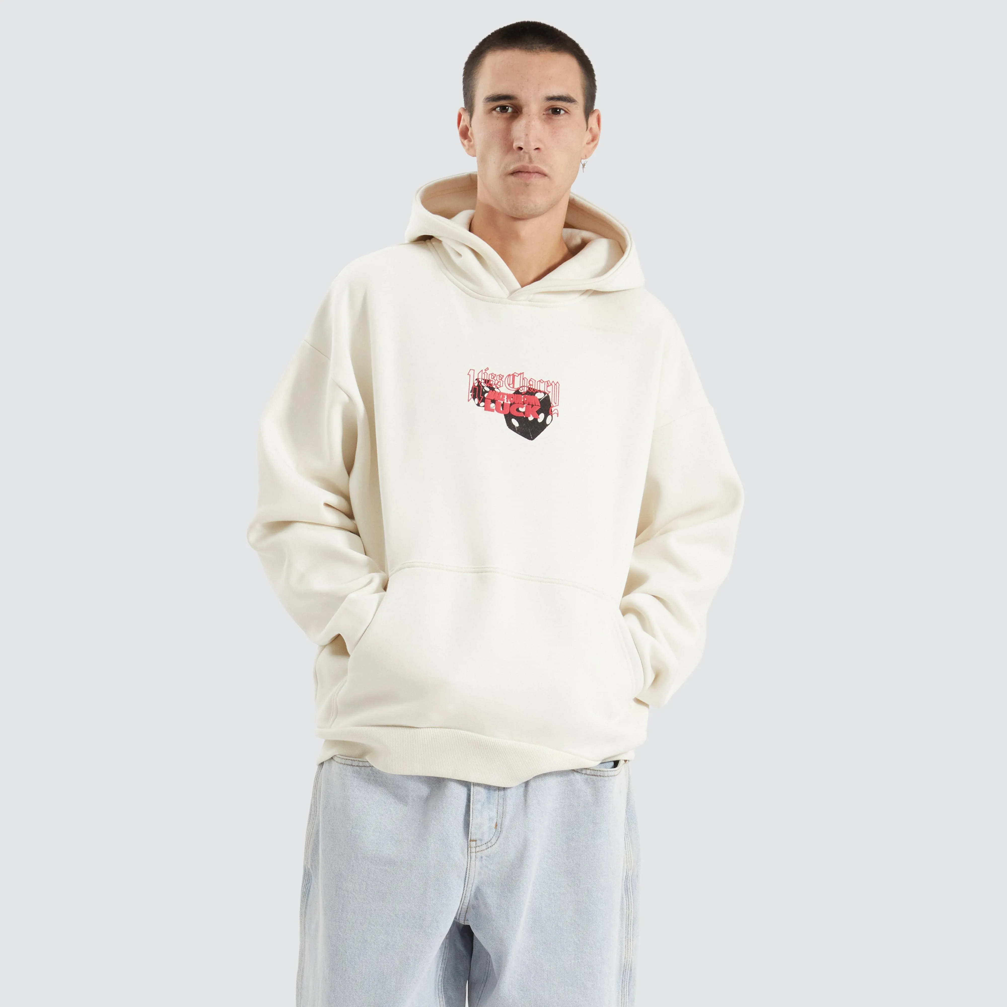 Luck Heavy Oversized Hoodie Tofu